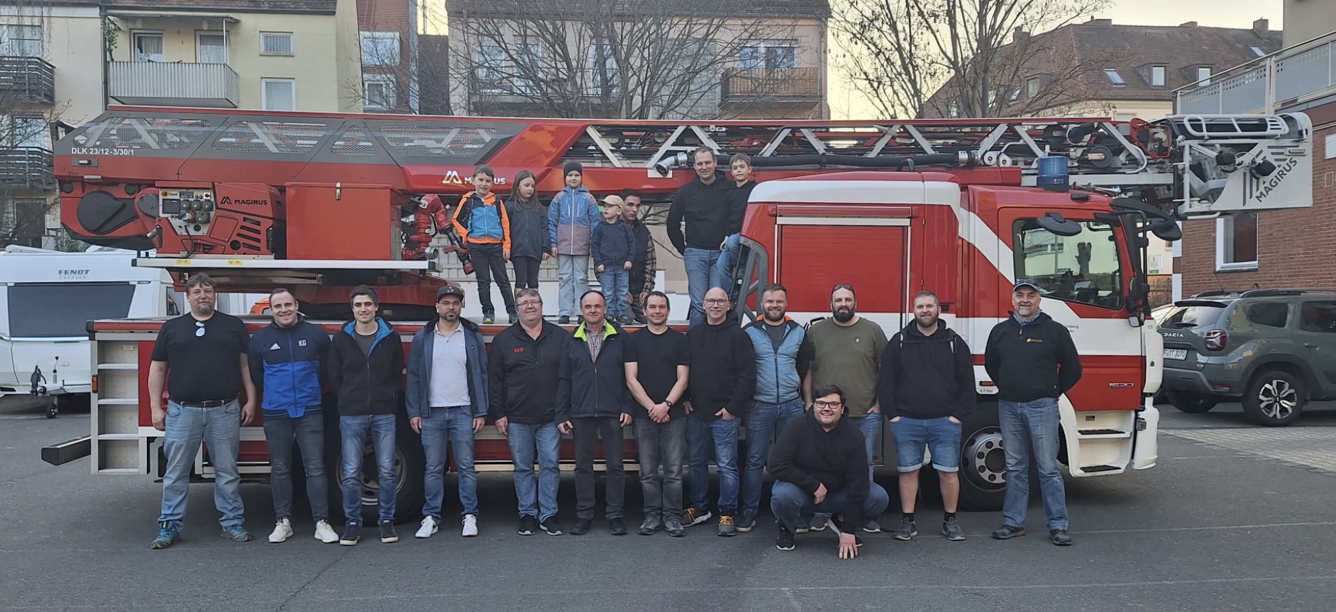 Besichtigung Berufsfeuerwehr in Nürnberg