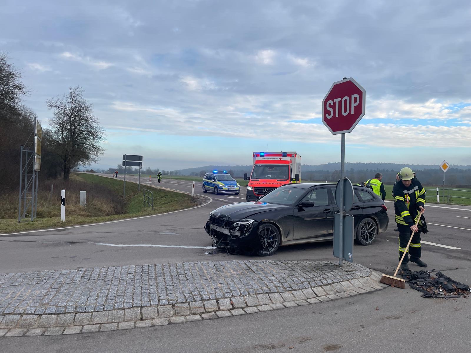 Unfall Kreuzung Fürnheim