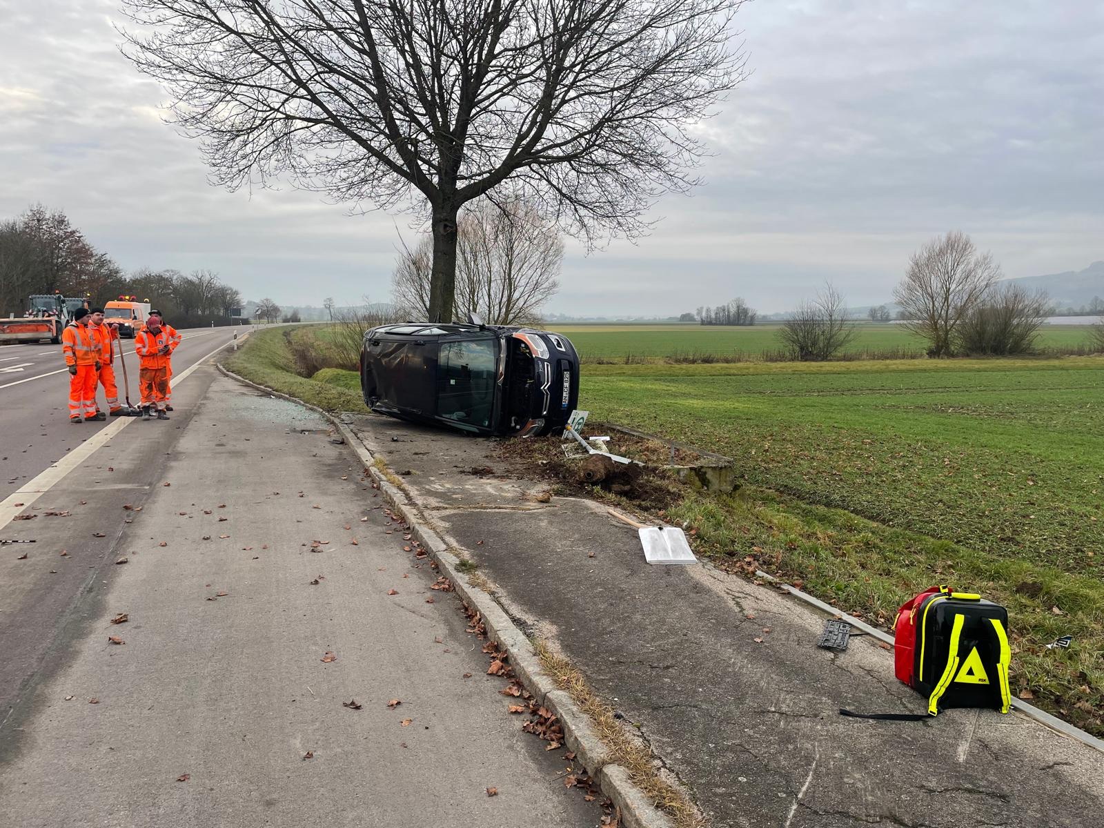 Unfall Kreuzung Fürnheim