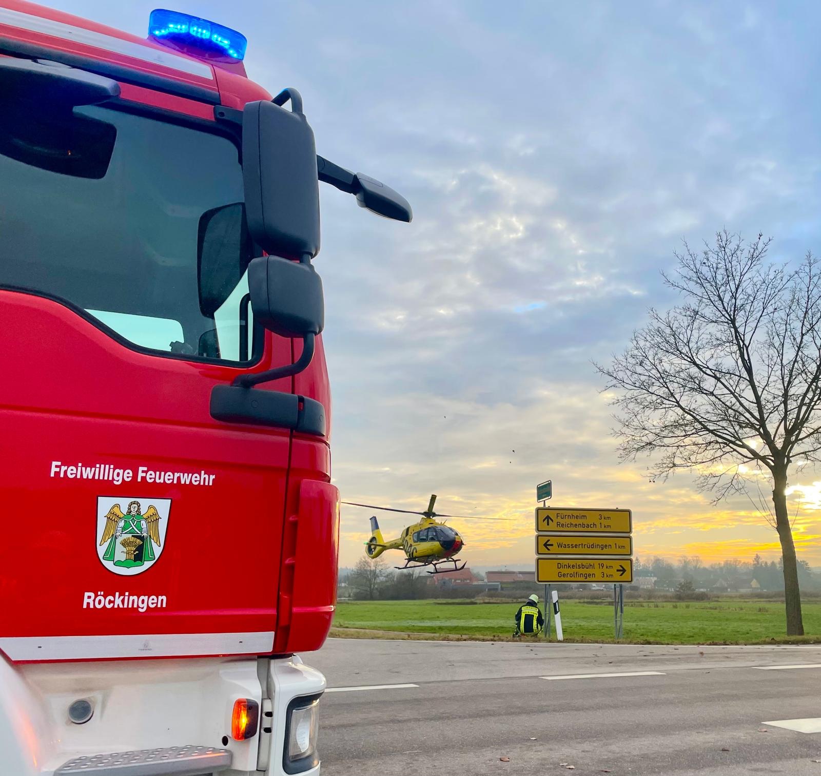 Unfall Kreuzung Fürnheim